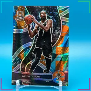 Kevin Durant 2021-22 Panini Spectra Blue and Orange Variation #7 48/49
