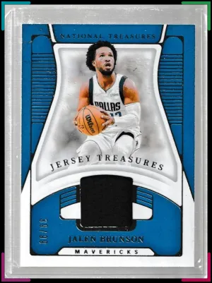Jalen Brunson 2021-22 Panini National Treasures #JT-JBS 39/99