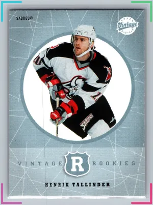 2002-03 Upper Deck Henrik Tallinder - Vintage #323