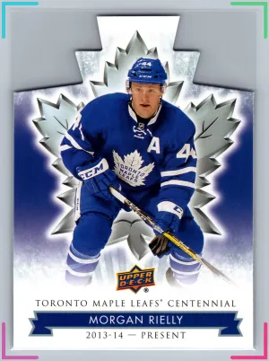 2017 Upper Deck Toronto Maple Leafs Centennial Die-Cut MORGAN RIELLY #62 NM