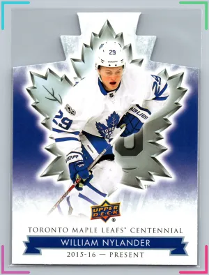 2017 Upper Deck Toronto Maple Leafs Centennial Die-Cut WILLIAM NYLANDER #89 NM