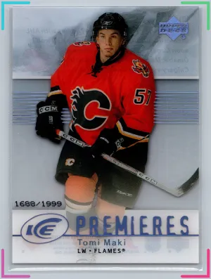 2007-08 Upper Deck Ice Ice Premieres TOMI MAKI #101 NM #/1999