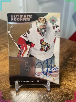 2015-16 UD Ultimate Collection Ultimate Rookies Bronze CHRIS DRIEDGER #89