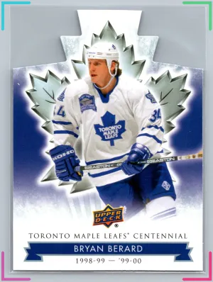 2017 Upper Deck Toronto Maple Leafs Centennial Die-Cut BRYAN BERARD #16 NM