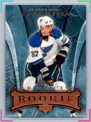 2007-08 Upper Deck Artifacts Copper DAVID PERRON #237 NM #/599