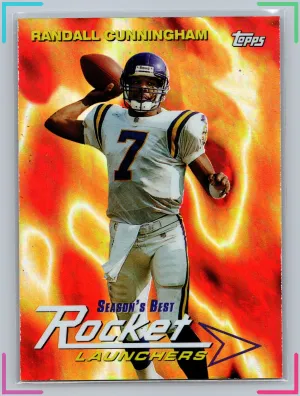 1999 Topps Season's Best Rocket Launchers RANDALL CUNNINGHAM #SB6 NM