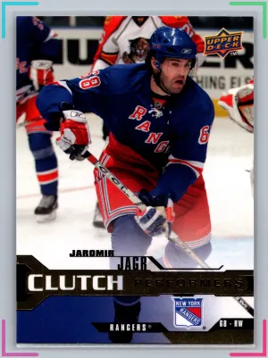 2007-08 Upper Deck Series 2 Clutch Performers JAROMIR JAGR #CP7 NM
