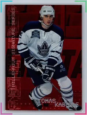 1999-00 In The Game Be A Player Millennium Signature Series TOMAS KABERLE #230