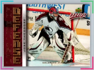 2006-07 Upper Deck MVP Last Line of Defense JOSE THEODORE #LL17 NM