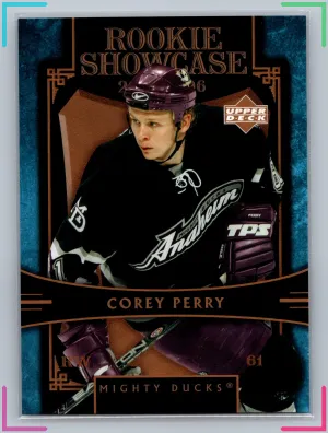 2005-06 Upper Deck Rookie Showcase Rookie Showcase COREY PERRY #RS1 NM