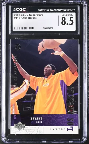 2002-03 UD SuperStars #119 Kobe Bryant