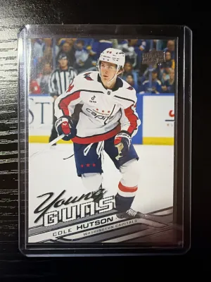 2026-27 Upper Deck Series 1 Cole Hutson Young Guns Rookie #223