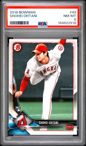 2018 Bowman Shohei Ohtani