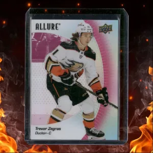 2023-24 Upper Deck Allure Pink Lemonade Trevor Zegras #64