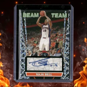 2007-08 Topps Stadium Club Beam Team Autographs Raja Bell Auto #BTA-RB