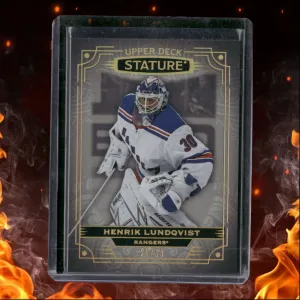 2022-23 Upper DeckStature Henrik Lundqvist 25/99 #RRNP-HL
