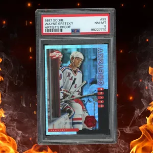 1997-98 Score Wayne Gretzky Artist's Proof PSA 8 #99