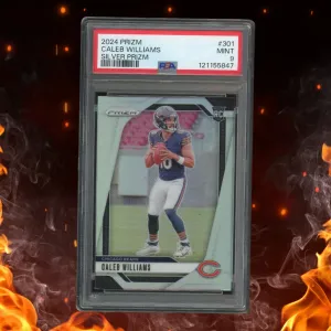 2024 Prizm Caleb Williams Silver Rookie #301 PSA 9