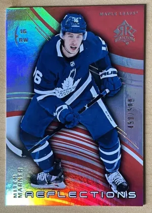 2020-21 Upper Deck Triple Dimensions Reflections Ruby Mitch Marner 458/500