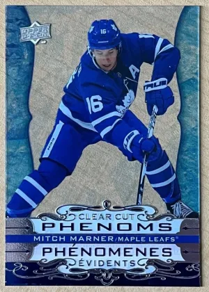 2020-21 Upper Deck Tim Hortons Clear Cut Phenoms Mitch Marner Toronto Maple