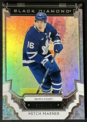 2023-24 Upper Deck Black Diamond Mitch Marner 122/349 Toronto Maple Leafs