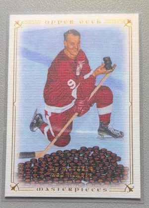 2008-09 Upper Deck Masterpieces Gordie Howe #80