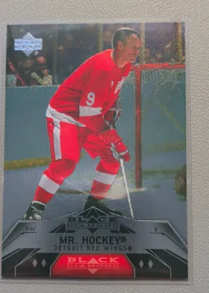 2007-08 Upper Deck Black Diamond Gordie Howe #175