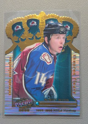 1999-00 Pacific Crown Royale Theoren Fleury Gold Crown Die-Cuts #8