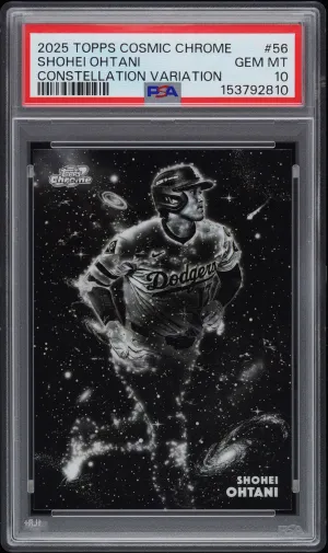 2025 Topps Cosmic Chrome Shohei Ohtani Constellation Variation