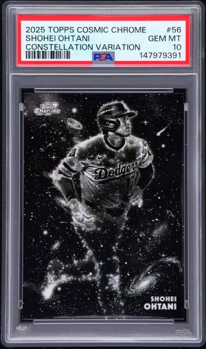 2025 Topps Cosmic Chrome Shohei Ohtani Constellation Variation
