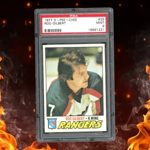 1977-78 O-Pee-Chee Rod Gilbert #25 PSA 9