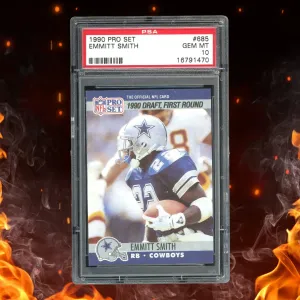 1990 Pro Set Emmitt Smith Rookie #685 PSA 10
