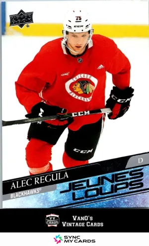 2020-21 Upper Deck Young Guns Alec Regula #478 RC