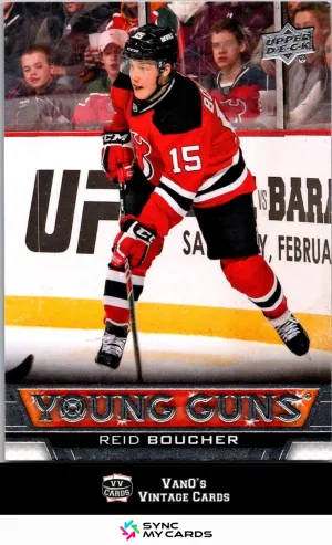 2013-14 Upper Deck Young Guns Reid Boucher #484 RC