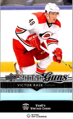 2014-15 Upper Deck Young Guns Victor Rask #212 RC