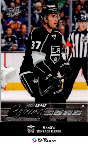 2015-16 Upper Deck Young Guns Nick Shore #216 RC