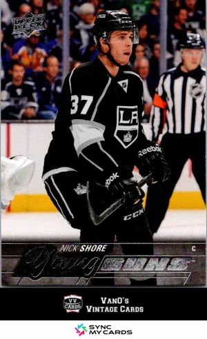 2015-16 Upper Deck Young Guns Nick Shore #216 RC
