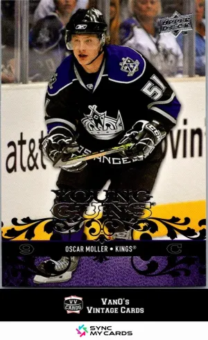 2008-09 Upper Deck Young Guns Oscar Moller #222 RC