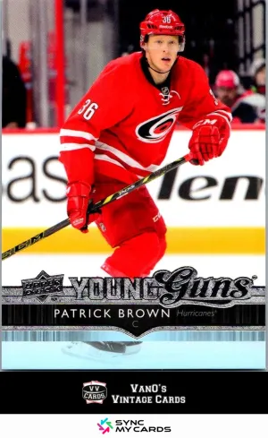 2014-15 Upper Deck Young Guns Patrick Brown #213 RC