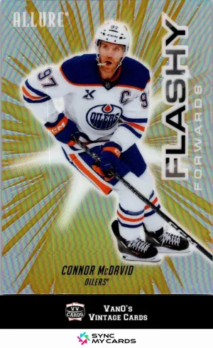 2025-26 Upper Deck Allure Flashy Forwards Connor McDavid #FF-6