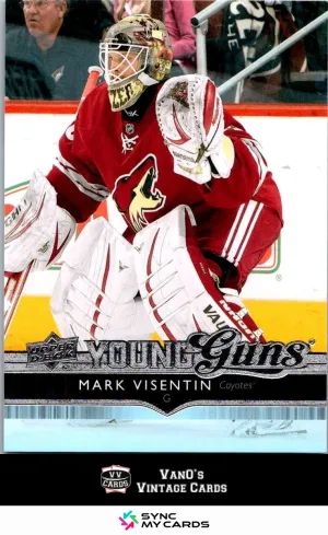 2014-15 Upper Deck Young Guns Mark Visentin #203 RC