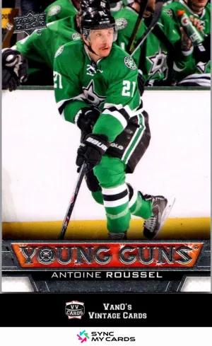 2013-14 Upper Deck Young Guns Antoine Roussel #490 RC
