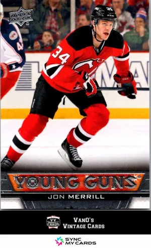 2013-14 Upper Deck Young Guns Jon Merrill #464 RC