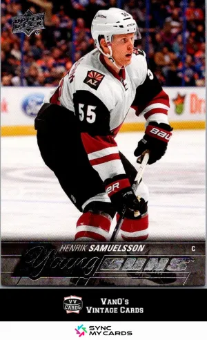 2015-16 Upper Deck Young Guns Henrik Samuelsson #213 RC