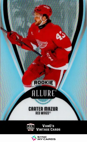 2025-26 Upper Deck Allure Carter Mazur #103 RC