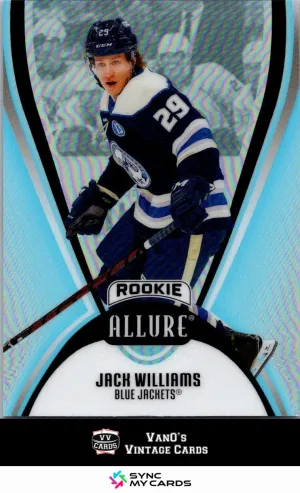 2025-26 Upper Deck Allure Jack Williams #104 RC