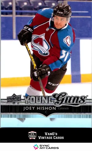 2014-15 Upper Deck Young Guns Joey Hishon #216 RC