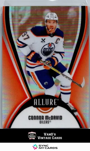 2026-27 Upper Deck Allure Red Rainbow Connor McDavid #97
