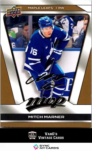 2025-26 Upper Deck MVP Gold Script Mitch Marner #129