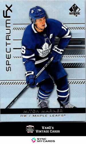 2019-20 SP Authentic Spectrum FX Mitch Marner #S-15